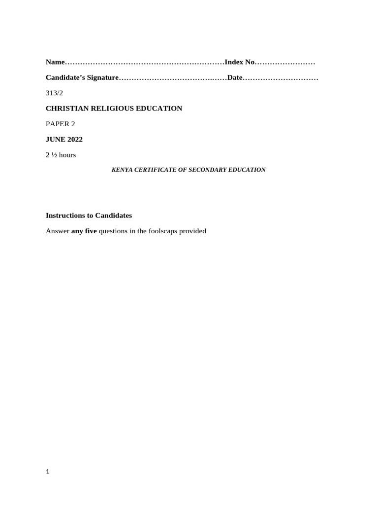 Cre-P2-Form-4 2025 | PDF