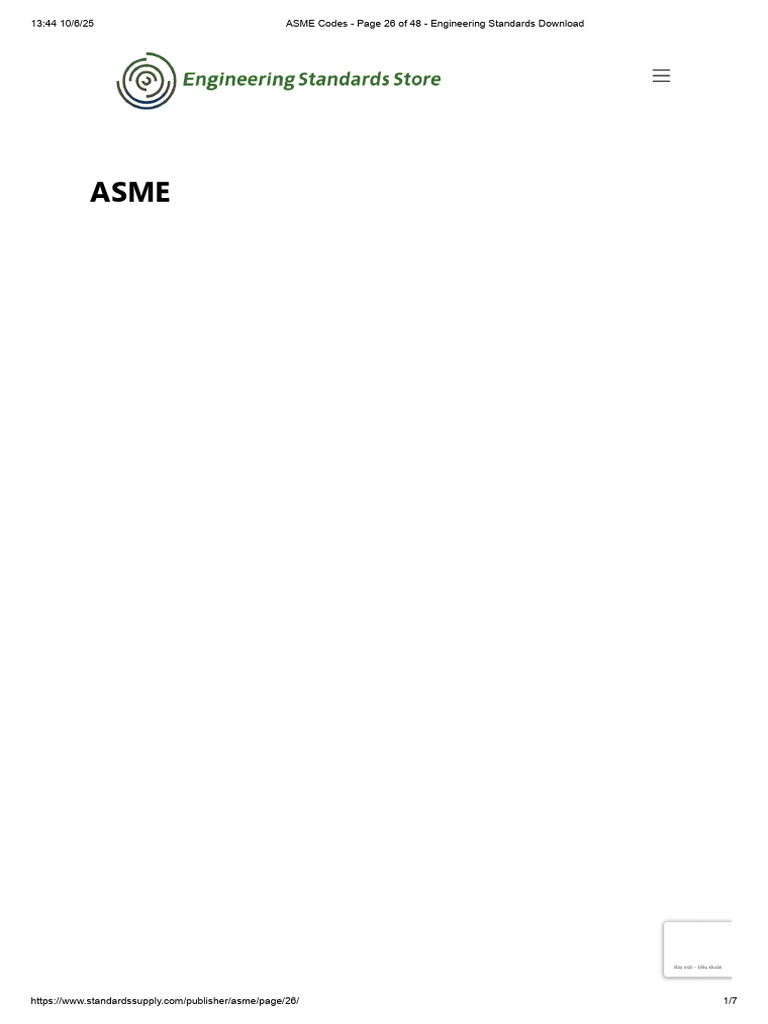 ASME Codes - Page 26 of 48 - Engineering Standards Download | PDF ...