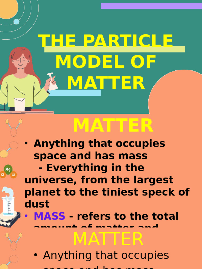 Understanding the Particle Model of Matter | PDF | Chemical Compounds ...