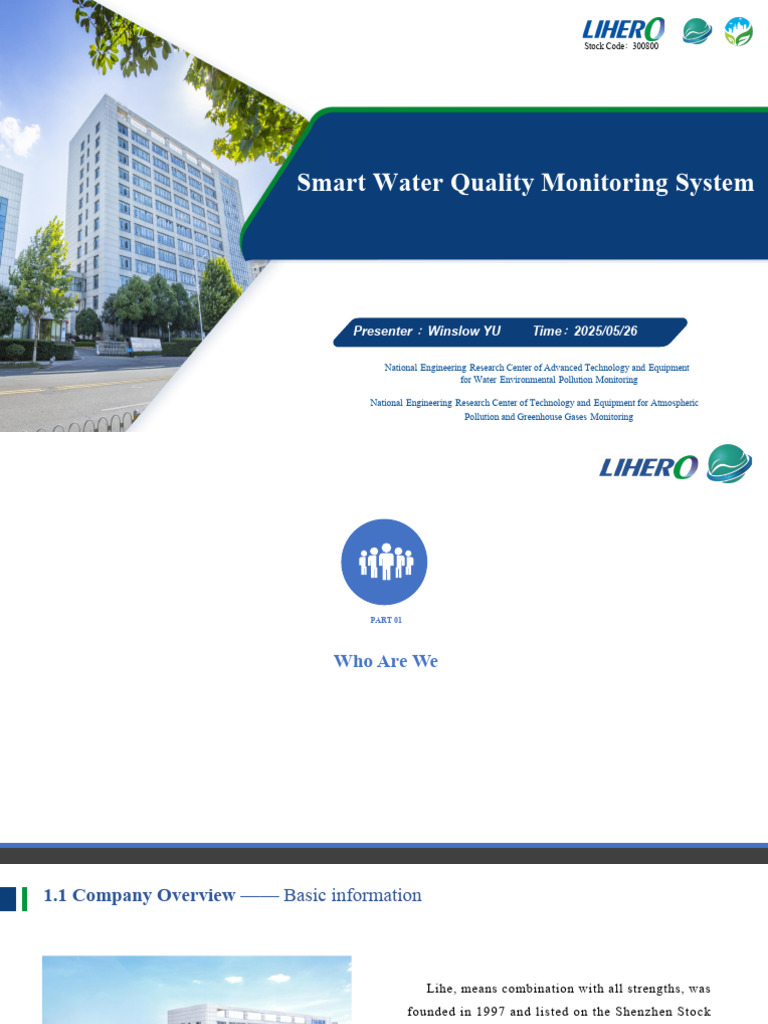 Smart Water Quality Monitoring Solutions | PDF | Water Quality | Nitrogen