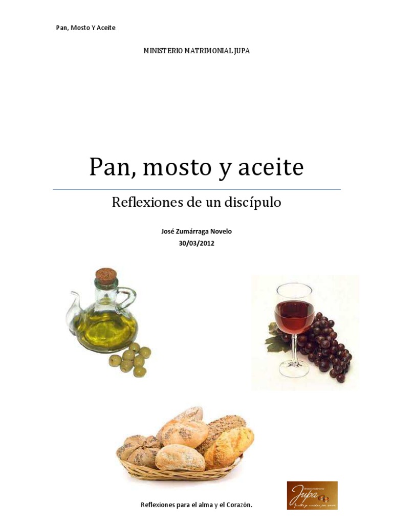 Pan, Mosto y Aceite | PDF | Hombre araña | Oración