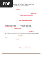 Database Administration Level 4 Exam Guide | PDF | Databases | Html