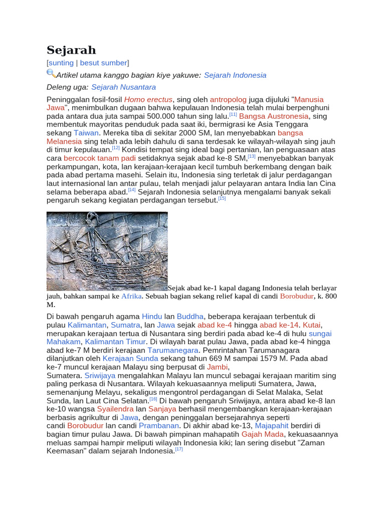 Sejarah Peradaban Indonesia | PDF