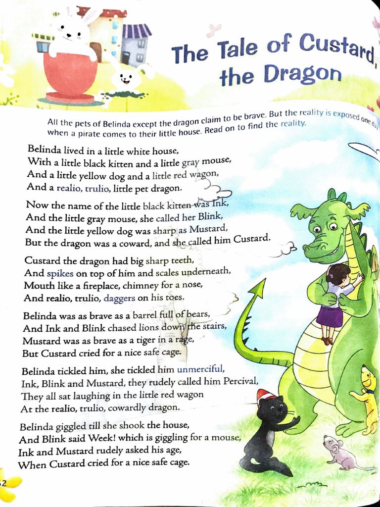 (Text) The Tale of Custard | PDF