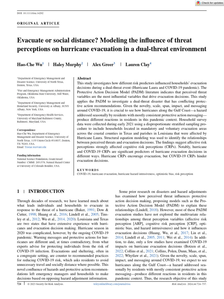 Risk Analysis - 2023 | PDF | Emergency Evacuation | Risk