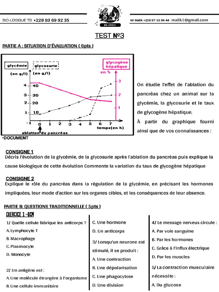 Bio-Logique+ Révision Général (93 69 92 35) | PDF