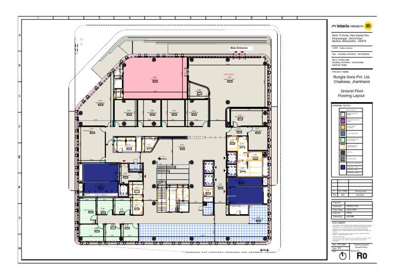 Ground Floor Flooring Layout Plan | PDF | Stairs | Transport Buildings ...