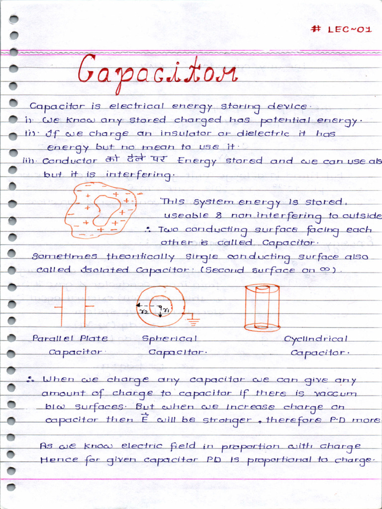 Capacitor | PDF