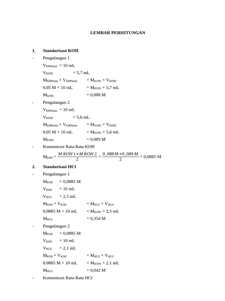 Perhitungan Kelompok 7biomolekul Perc.7 | PDF | Chess Theory | Chess