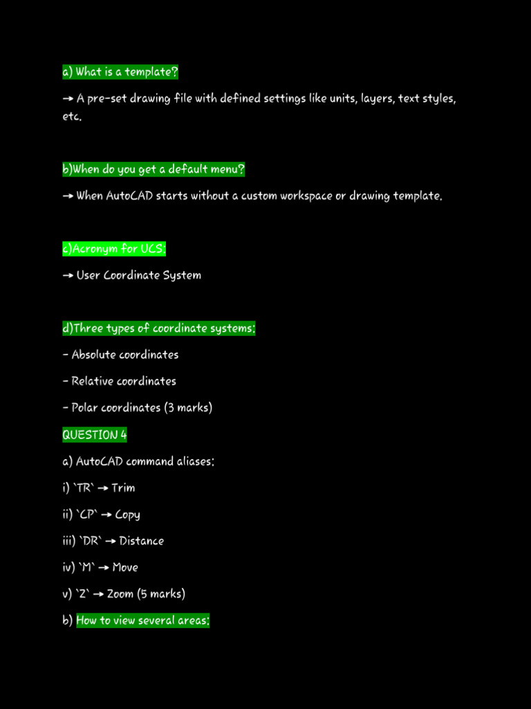 CAd Answers | PDF | Software | Computing