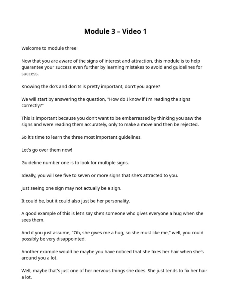 63V0xGOQTOOzBxton7D3 - MWS - M3-V1 Transcript | PDF | Body Language