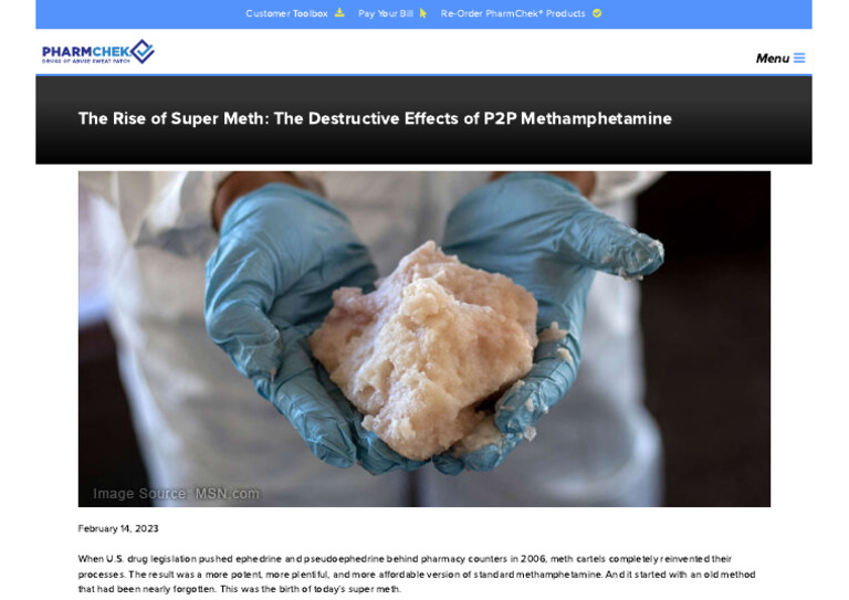 Super Meth: The P2P Revolution | PDF