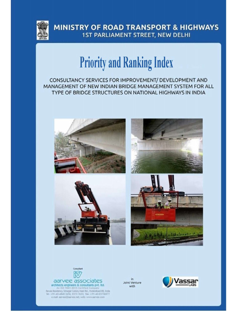 Bridge Priority Index for Maintenance Planning | PDF | Bridge