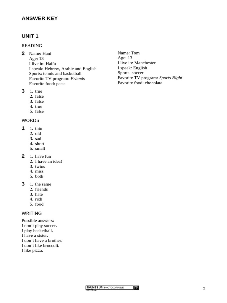 JHH Doc Thumbsup Tests Ak | PDF