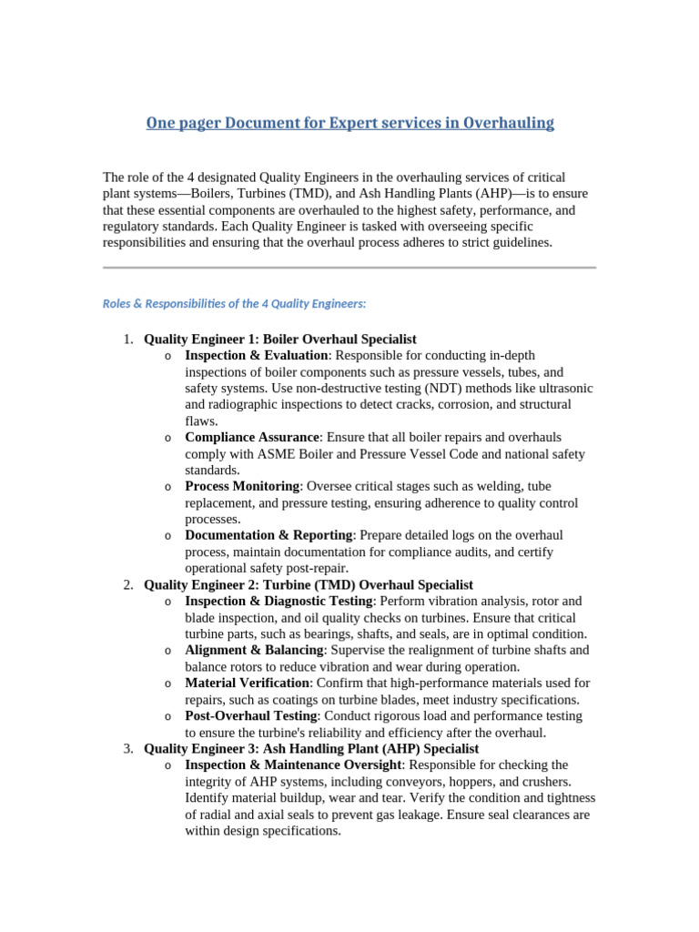 Quality Checks APH Overhauling | PDF | Boiler | Nondestructive Testing