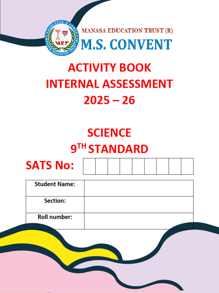 Class 9 Front PG Science | PDF | Evaluation | Schools