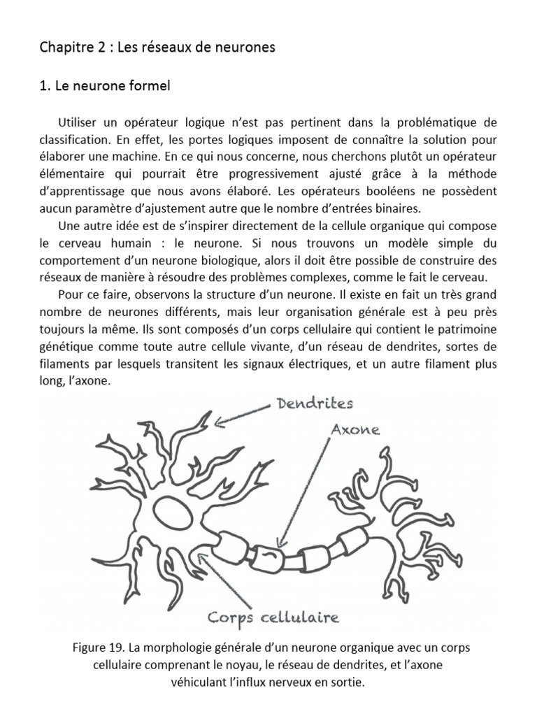 Introduction aux réseaux de neurones | PDF | Matrice (Mathématiques)