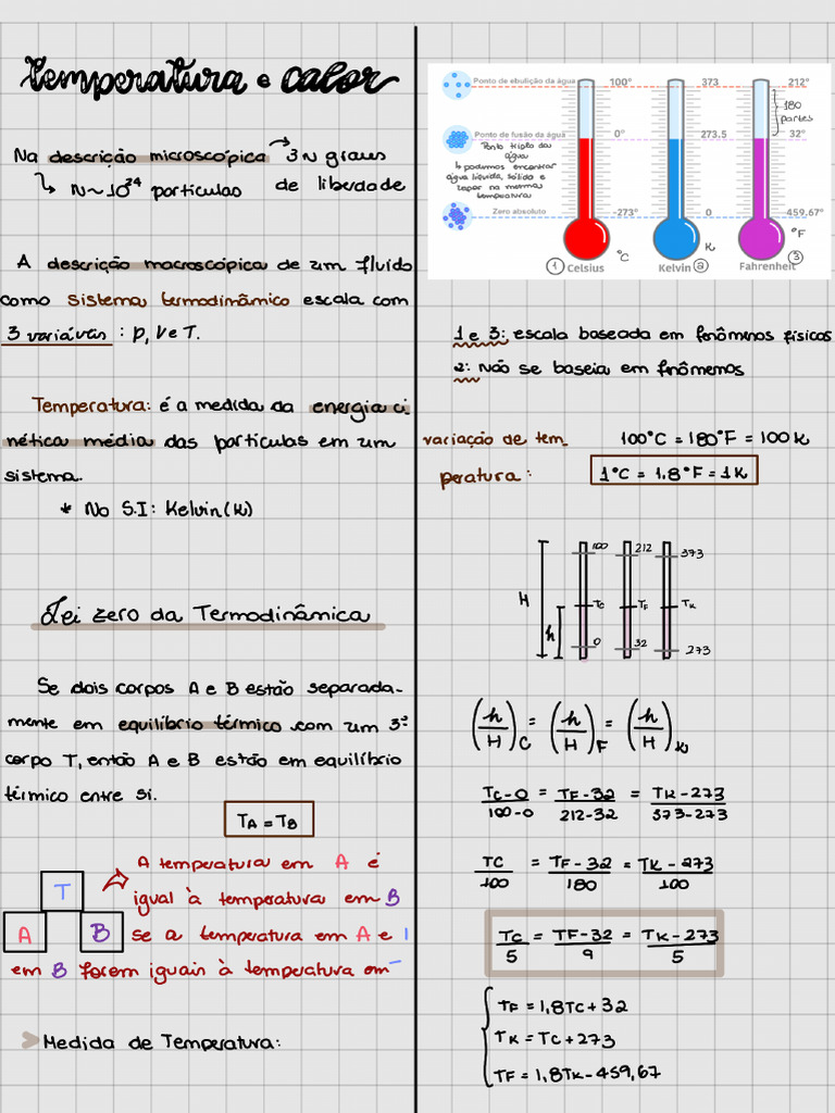 Temperatura e Calor | PDF