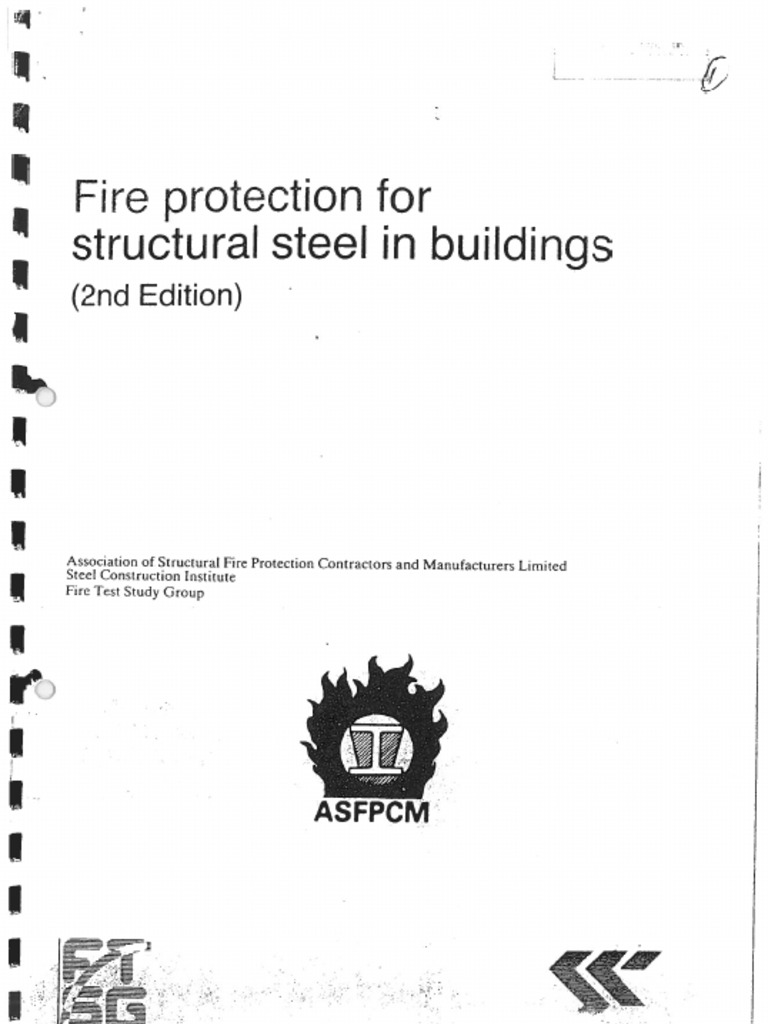 Fire Protection For Steel - ASFPCM (2nd Edition) | PDF