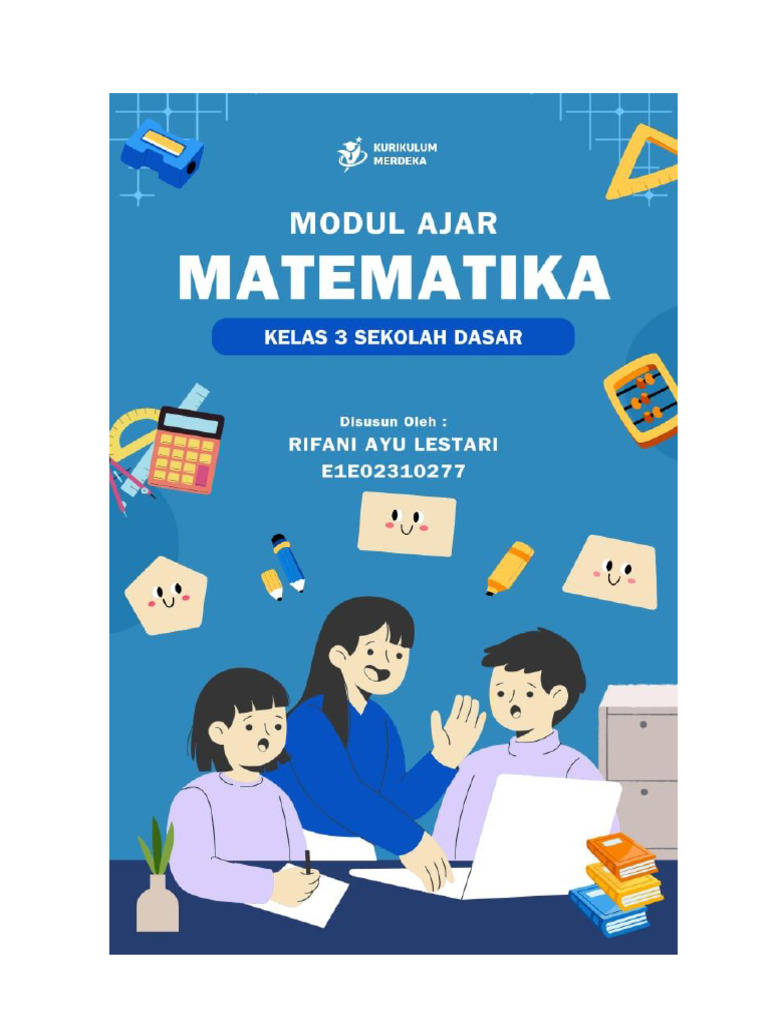 Modul Ajar Matematika Kelas 3 SD | PDF