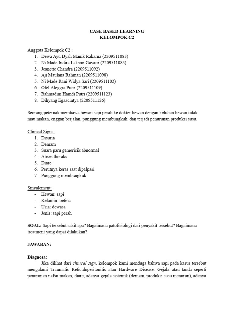 c2 - Case Report Sistem Git | PDF