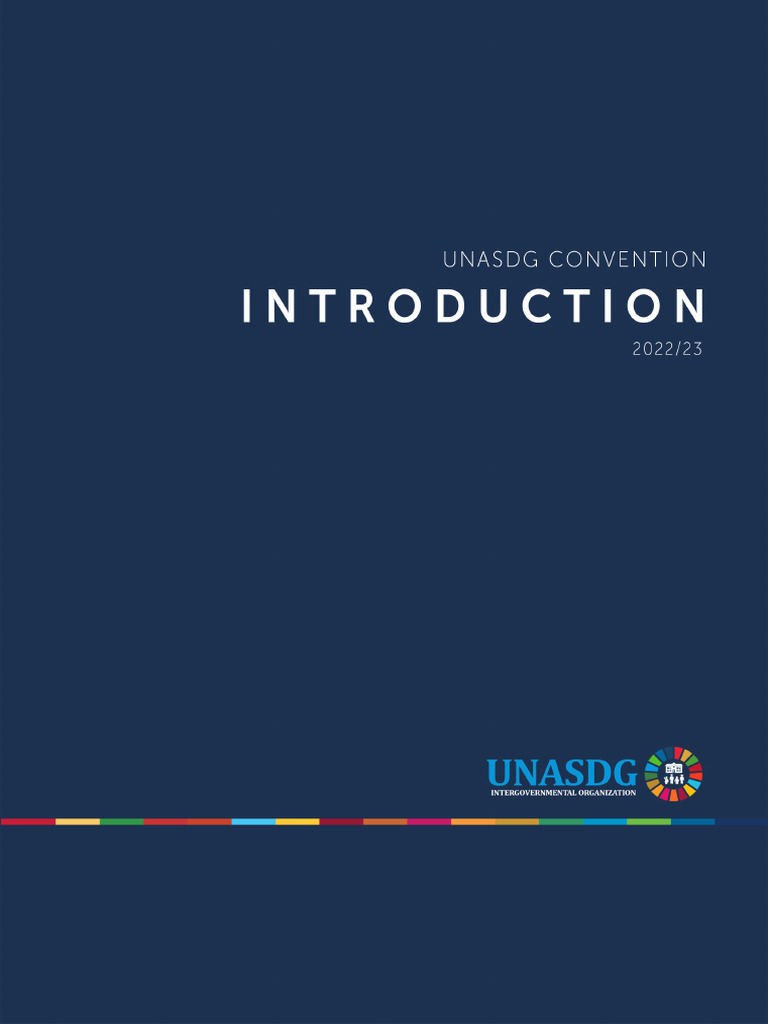 UNASDG Convention for IGO Ratification | PDF | United Nations ...