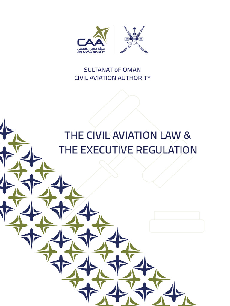 Oman Civil Aviation Law 76/2019 | PDF | Aviation Accidents And ...