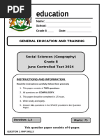 Grade 8 Geography Term 2 Worksheets | PDF | Rain | Weather