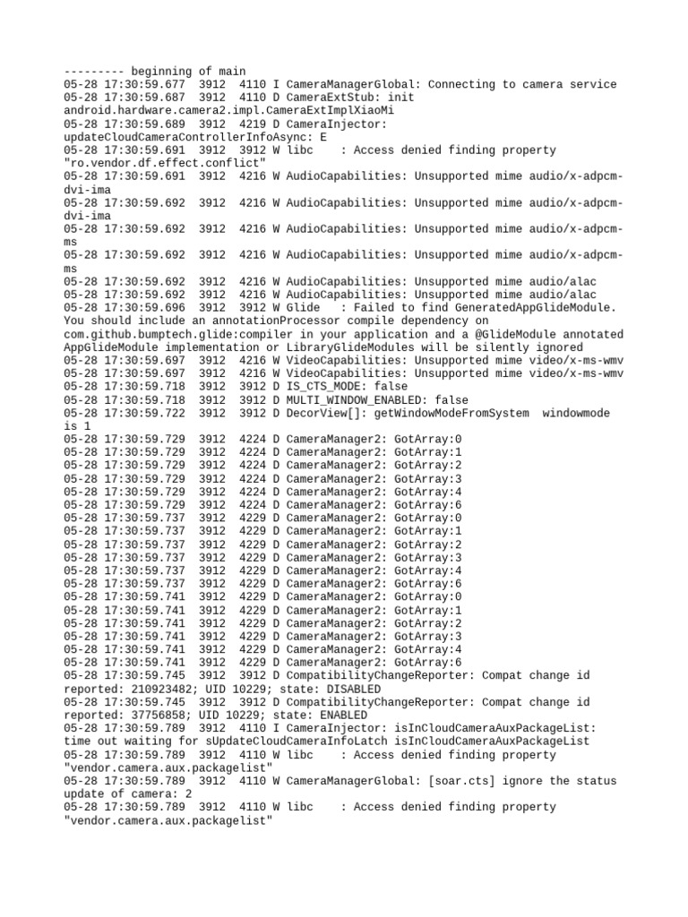 Log Cat 1748428259476 | PDF | Computing | Computer Programming