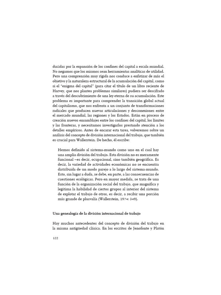 La Frontera Como Metodo - Cap 3 | PDF | Capitalismo | Capital (economía)
