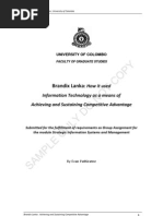 Download Brandix Lanka -IT Competitive Advantage by EvvPathirttnnne SN87421467 doc pdf