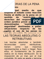 Las Teorias de La Pena