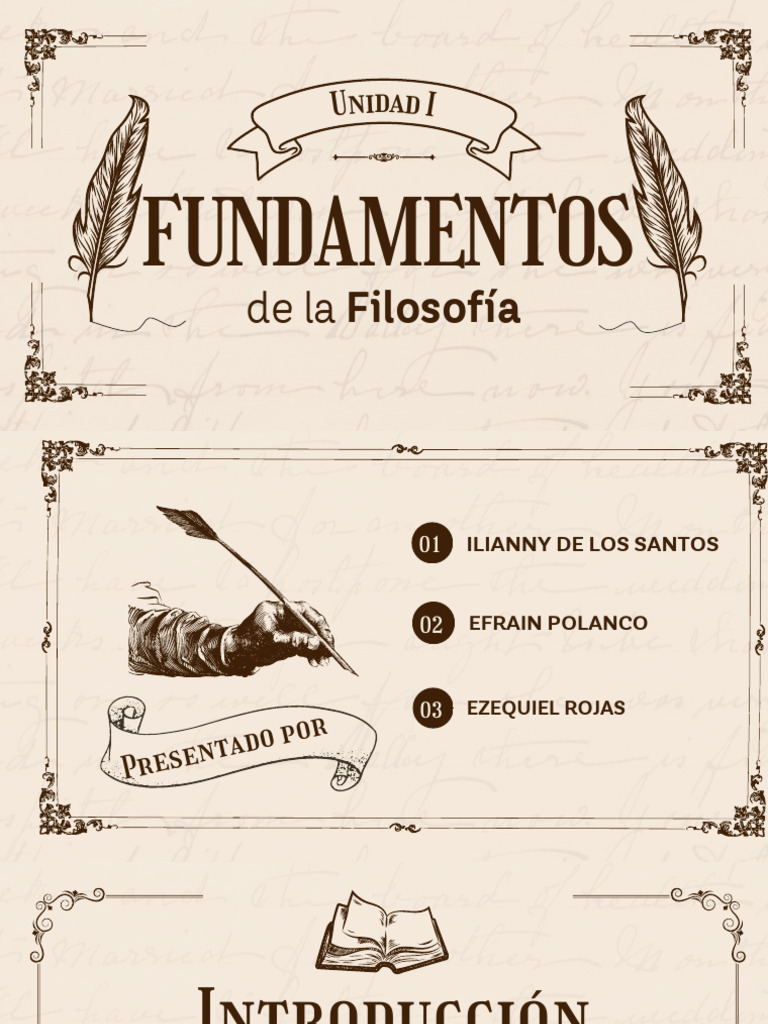 Fundamentos de la Filosofía: Origen y Métodos | PDF