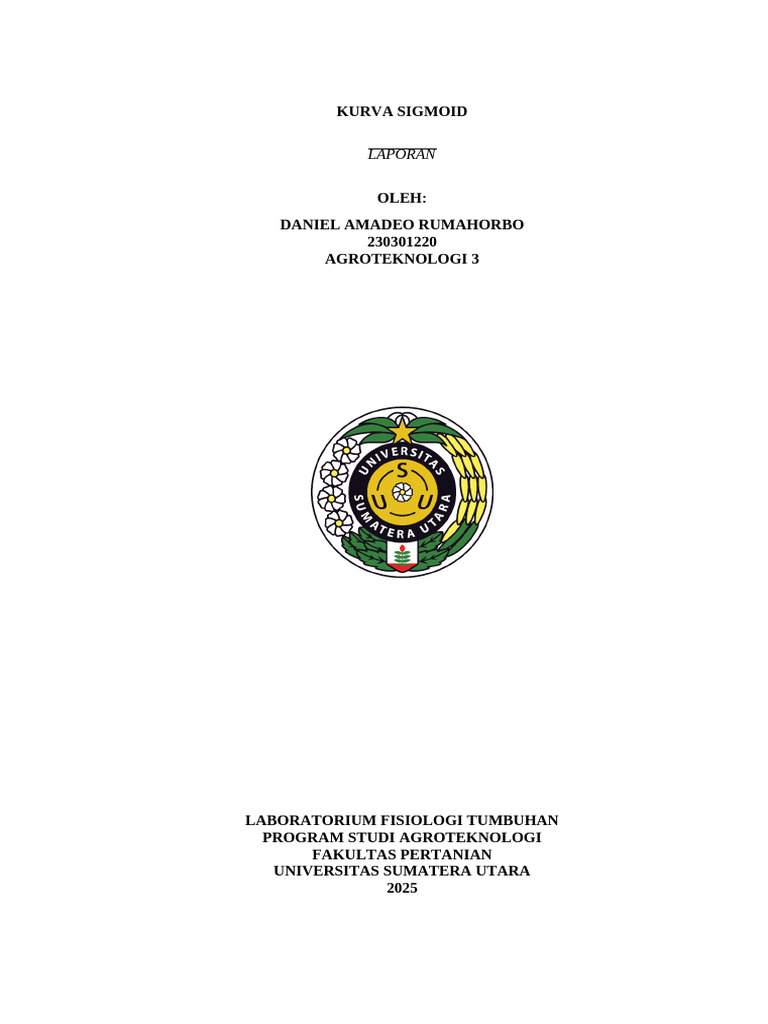 Kurva Sigmoid Daniel 2025 | PDF