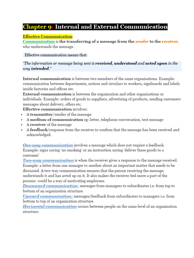 Communication | PDF | Communication | Information