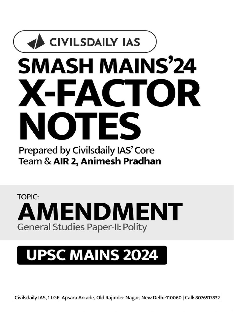Constitutional Amendment Procedures Explained | PDF | Constitutional ...