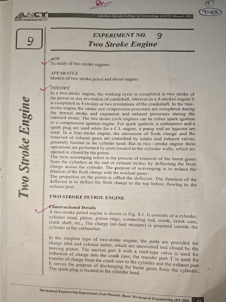 Two Stroke Engine | PDF