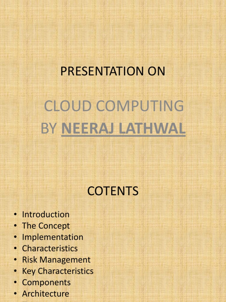 Cloud Computing Overview and Insights | PDF | Cloud Computing ...