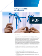 Advanced Certificate Program on IFRS