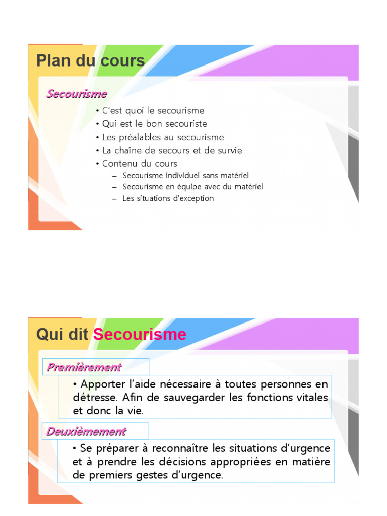 Guide complet sur le secourisme | PDF | Brûlure | Saignement