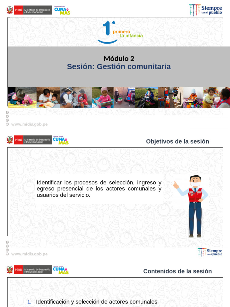Gestión de Actores Comunales en PNCM | PDF | Lavado de manos
