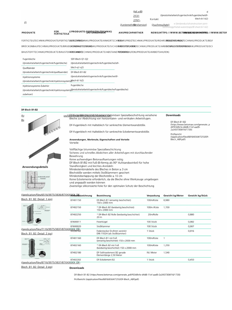 Betomax Systems | PDF