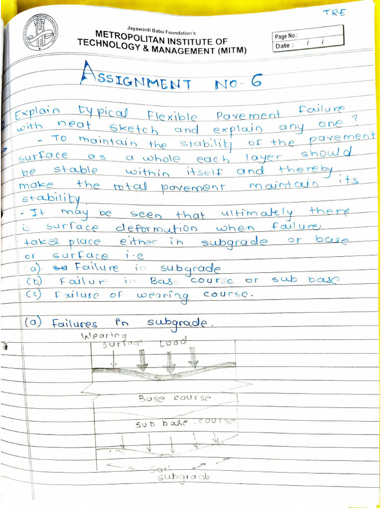 TRE Assignment 6 | PDF