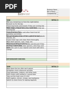 Bar Requisition Sheet Template | PDF