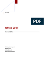 Office 2007: New Look & Feel
