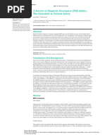 MRI Projectile Accident Prevention Guide | PDF | Magnetic Resonance ...