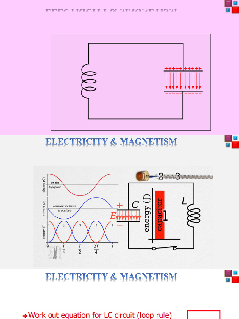 LC Oscillations in RLC Circuits | PDF | Damping | Physical Quantities
