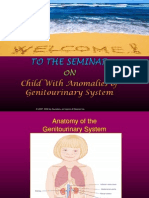 To The Seminar: Child With Anomalies of Genitourinary System