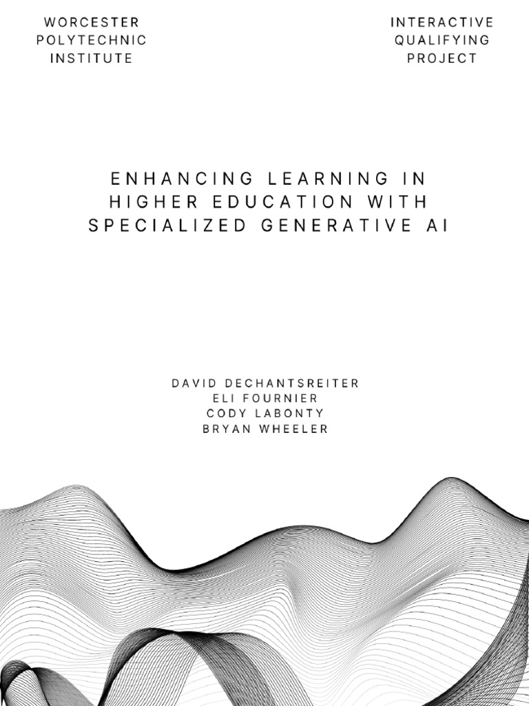 AI Chatbots for Enhanced Learning in Higher Ed | PDF | Artificial ...