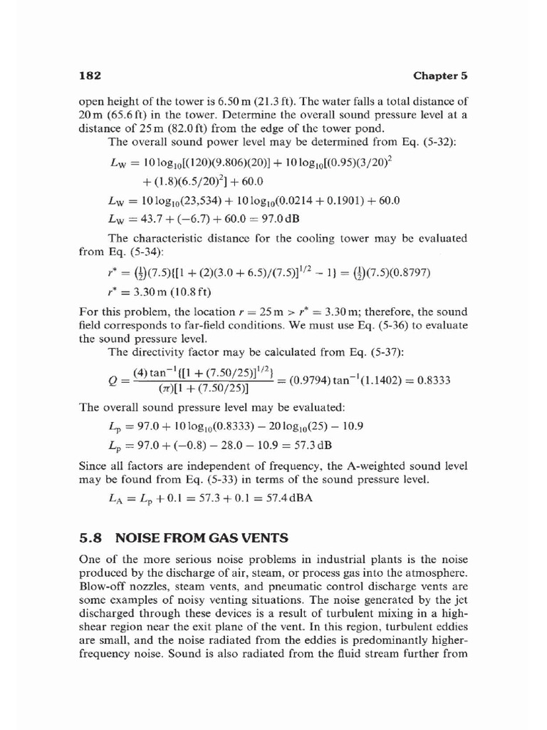 Industrial Noise Control and Acoustics | PDF